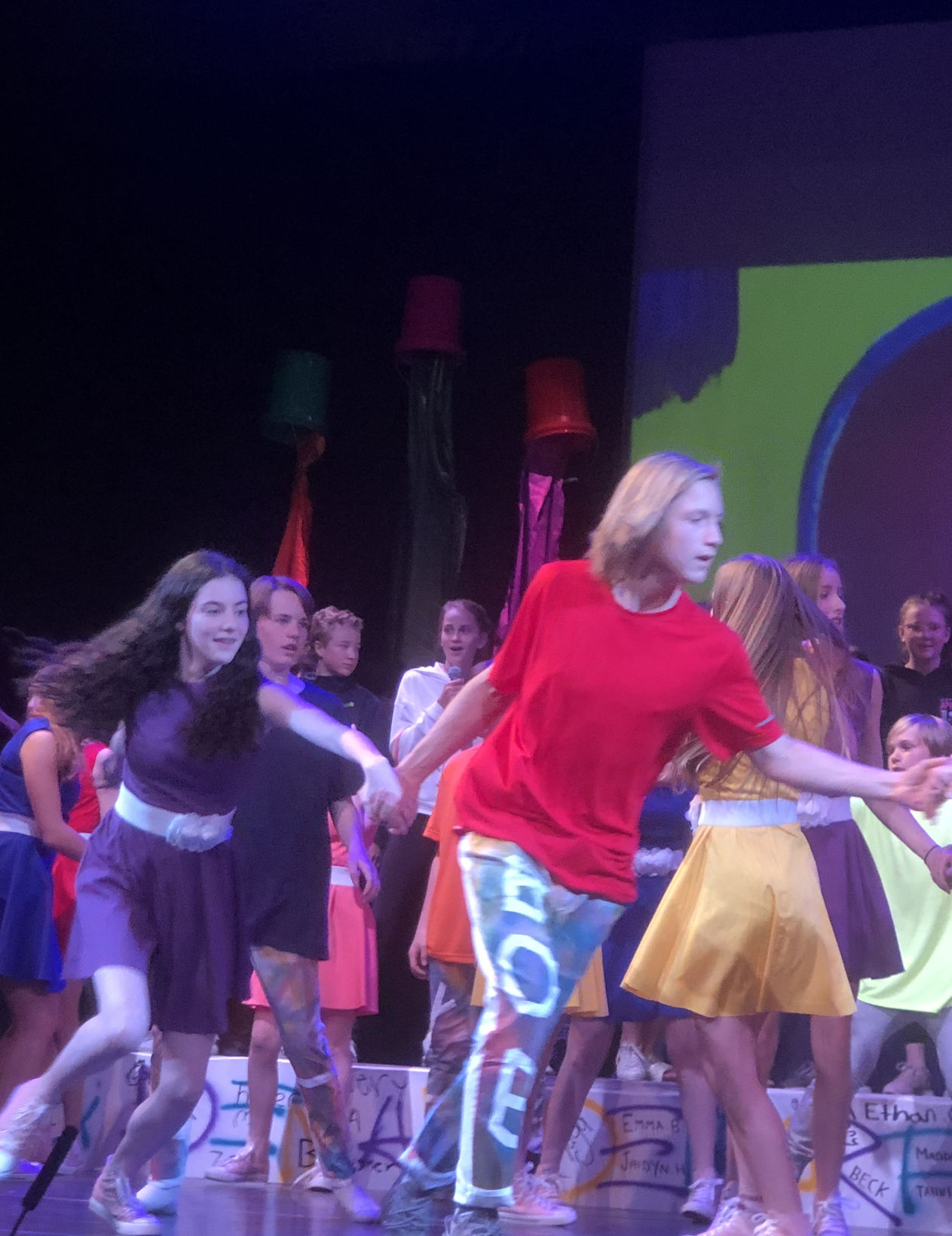 ACDS students rehearse "Framed." #1